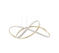 Metal LED Pendant Lamp Gold TUMEN