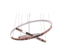 Metal LED Pendant Lamp Rose Gold ATREK [EEK: A]