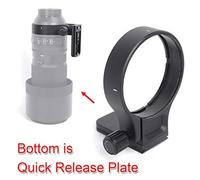 Metal Lens Collar Foot Tripod Mount Ring for Sigma 150-600mm f/5-6.3 DG OS HSM Contemporary Lens (Can Replace Sigma TS-71), Built-in Arca-Swiss Type Quick Release Plate with 1/4" and 3/8" Screw Holes