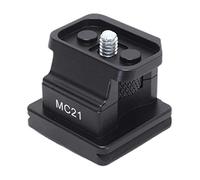 Metal Lens Collar Replacement Foot Tripod Mount Ring Base Compatible with Sigma MC-21 EF-L Mount Converter Lens Adapter, Lens Support Bracket Holder Built-in Arca-Swiss Fit Quick Release Plate