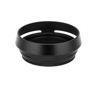 Metal Lens Hood Sun Shade With 49mm Filter Adapter Ring, for Fujifilm X100VI X100V X100F X100T X100S X100 X70 For Fujifi For LH-X100(Silver)