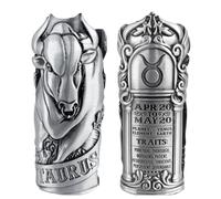 Metal Lighter Case Fits BIC, It Covers Standard Full Size Bic Lighter in J6. Zodiac Astrology Lighter Case, Design in Taurus. One Piece Per Order