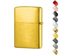 Metal Lighter Case for Zippo No Insert, Durable Outer Shell Cover for Zippo Lighters, Robust Metal Case Only for Zippo#9