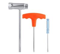 Metal, Lightweight Chainsaw Wrench Set Tool Fits for Chainsaw, with Sleeve, Screwdriver,Ideal for Everyday Use, Designed with Ergonomics