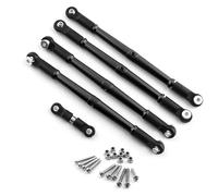 Metal Link Tie Rod Front and Rear Steering Rods Set For RC Car For ARR-MA 1/8 For KRATON For OUTCAST 6S Upgrade Parts(Schwarz)