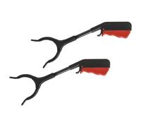 Metal Litter Pickers 30cmHandheld Garbage Reacher Trash Grabber Tool for Household Yard Car Cleaning Trash Claw Grabber Tool
