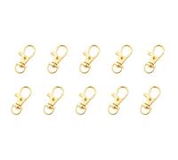 Metal Lobster Claw Clasp Hooks for Keychain Jewelry Craft Necklace Chain Lanyard Hook Clasps