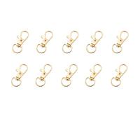 Metal Lobster Claw Clasp Hooks for Keychain Jewelry Craft Necklace Chain Lanyard Hook Clasps