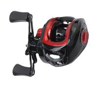 Metal Long Cast Powerful Baitcaster Fishing Reel with Anti Explosion Line Function, 7.2:1 Gear Ratio, 8kg Braking Force for Saltwater Freshwater (Left hand)