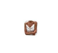 Metal Long Tassel Chest Chain Necklace Sexy Y Shape Clavicle Necklace Summer Beach Multilayered Bra Body Chain Jewelry for Women, M, alloy, No Gemstone