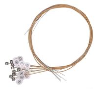 Metal Lyre Harp Strings Set Replacement For 7/10/16/19/21/24 String Instruments, For Alloy Wire With Ball End For Classical Bright Tone, Bright Tone Harp Accessories(10 String)
