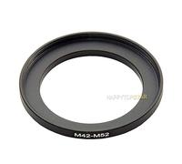 Metal M42 42mm to M52 52mm 42-52 Male to Female Step-Up Lens Filter Ring Adapter Adaptor For Lens