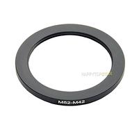 Metal M52 52 mm to M42 42mm 1mm thread pitch 52-42 Male to Female Step-Down Lens Filter Ring Adapter Adaptor For Lens