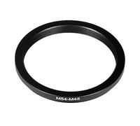 Metal M54 to M48 Male to Female 54mm 0.75mm Thread Pitch to 48mm M54-M48 Step-Down Coupling Ring Adapter for Lens Filter Telescope