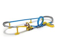 Metal Machines Construction Destruction Trackset for 4 Years+ with Mini Racing Cars, Diecast Cars Race Track, Frustration Free Packaging (Brown Mail Box)