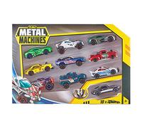 Metal Machines Diecast Car Toy (10 Pack) by ZURU (Styles May Vary) (6750)
