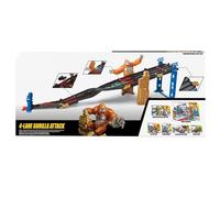 Metal Machines Gorilla Track - Beware of the Attacking Gorilla and Two Hidden Ejectors on the Way Down, There's Always a Surprise During the Battle Down the Track