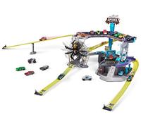 Metal Machines Spider Strike Playset, Diecast Cars Giant Race Track (Spider), Frustration Free Packaging (Brown Mail Box)