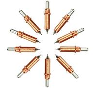 Metal Magery 1/8" Spring Cleco Heavy Duty Sheet Metal Fasteners (0-1/4" Grip Range) QTY: 10