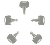 Metal Magery Pack of 5 Tork SCA Toilet Paper Dispenser Key Compatible with Tork Dispensers Universal with All Tork Towel, Soap and Toilet Paper Dispensers