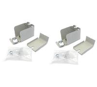 Metal Magery Replacement for Wiremold Plugmold WH2010A2 Entrance End Fitting - WM 2000White - 2 Pack