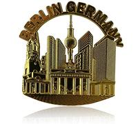 Metal Magnet Berlin | Typical Capital Souvenir | Refrigerator Magnet | Designed in Germany