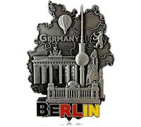 Metal Magnet Berlin | Typical Capital Souvenir | Refrigerator Magnet | Designed in Germany