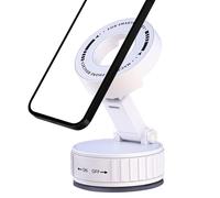 Metal Magnetic Phone Car Mount - Magnetic Phone Car Mount | Auto Smartphone Bracket, Folding Cellphone Stand For Truck RV Travel, Vacuum Adsorption For A Steadfast Grip On The Dashboard