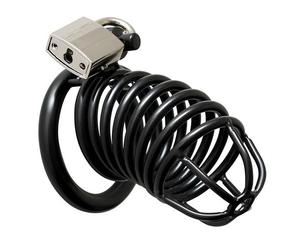 Metal Male Chastity Device With Padlock