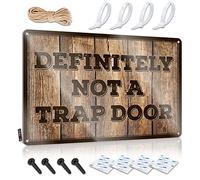 Metal Man Cave Decor Definitely Not A Trap Sign Decor For Man Cave Decor For Man Cave(30X40CM)