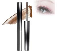 Metal MAScara,3D Curling Eyelash Iron MasCARA, Judy Doll M-aSCara, Bristleless Mascaras,Non-Clumping, Smudge Proof, Flake Proof, Long Lasting (Brown)