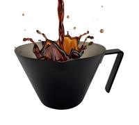 Metal Measuring Cups - Measuring Cups with Spouts - Three Scale Double Spout Heat-Resistant with Handle Beaker for Baking Kitchen Coffee Brewing Dosing Mixing Drinks
