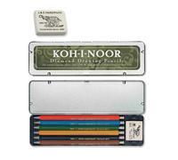 Koh-I-Noor : Diamond Drawing Mechanical Pencil Set : 5 Coloured & 1 Graphite ...
