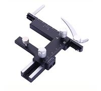 Metal Mechanical X-Y Movable Stage Biological Microscope Accessories Metal Attachable Mechanical Stage X-Y Movable Stage with Scale Ruler
