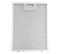 Metal Mesh Cooker Hood Extractor Filter Replacement, Stainless Steel 5 Layer Vent Filter 300 x 240 x 9mm Fits Most Common Range Hood Vents