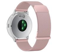 Metal Mesh Strap for Garmin Vivoactive 5/6/3 Music, Forerunner 55/165/245/645, Quick Release 20mm Replacement Stainless Steel Wrist Bnad For Venu SQ 2 Music