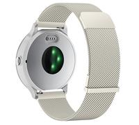 Metal Mesh Strap for Garmin Vivoactive 5/6/3 Music, Forerunner 55/165/245/645, Quick Release 20mm Replacement Stainless Steel Wrist Bnad For Venu SQ 2 Music