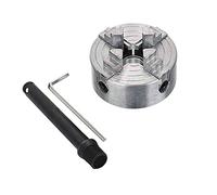 Metal Mini Lathe M12X1MM Thread Back, Four 4 Claw Card, 1.8~56mm / 12~65mm Mini Chuck Lathe Accessories