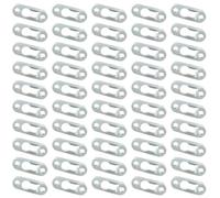 Metal Mirror Hook Invisible Frame Hanger Snap Walls Bracket for Picture and Mirror, Flat Frame Mount Concealed Picture Hook Frame Bracket with Wall-Mounted(50pcs)