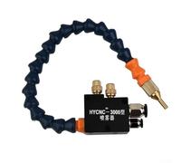 Metal Mist Coolant Lubrication Spray System for CNC Router Machines, 300mm Cooling Pipe with 1.5m PU Hose, Atomizing Cooling and Lubricating Sprayer for Lathe Milling Drilling Tools