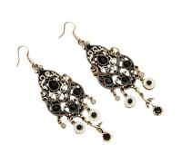 Metal Mixture Empty Earrings Nonconformist Fashion Carillons and Decoration Particulars Secure Hook for Outdoor Incidents Metal Alloy Nonconformist Earrings Festival Jewelry
