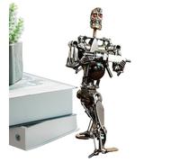 Metal Model Kit, Mechanical Corps Building Blocks, Construction Kit Made of Malleable Metal Blocks, Creative Multifunctional Mechanical Corps, Decorative Table Decoration for the Desktop Window Sill