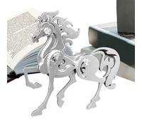 Metal Model Kits, DIY Interactive Collectible Figurines, 2026 Horse Puzzles 3D Model Kit, for Adults Home Living Room Bookshelf Holiday Spring Festival Party Favors