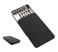 Metal Model Painting Holder with Flexible Clamp Base and Storage Box, Miniature Airbrush Spray Stand for Scale Model Painting Accessories and Hobby Tools