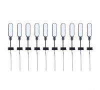 Metal Model Railway Lamp Posts 28mm N Gauge Kit(Black)