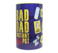 Metal Money Tin Savings Bank Money Bank, Money box Father's Day, Christmas or Birthday- Bad Dad Instant Fines