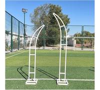 Metal Moon Arch Garden Backdrop, Sturdy Half Moon Wedding Ceremony nd with Easy Assembly for Climbing Plants, Versatile Decor for Parties and Events
