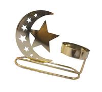 Metal Moons Stand Shaped Holders Tealight Candlestick Table Centerpiece Ramadans Decorations