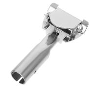 Metal Mop Rod Clip Replacement Part for Floor Cleaning | Silver Iron Connector, Compatible with Mop Heads and Floor Squeegee Heads, Heavy-duty Use