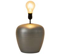 Metal Moroccan Table Lamp Nightstand Lamp Silver 39 cm E27